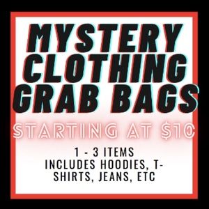 Grab bags. Billabong, vans, Hollister, etc.